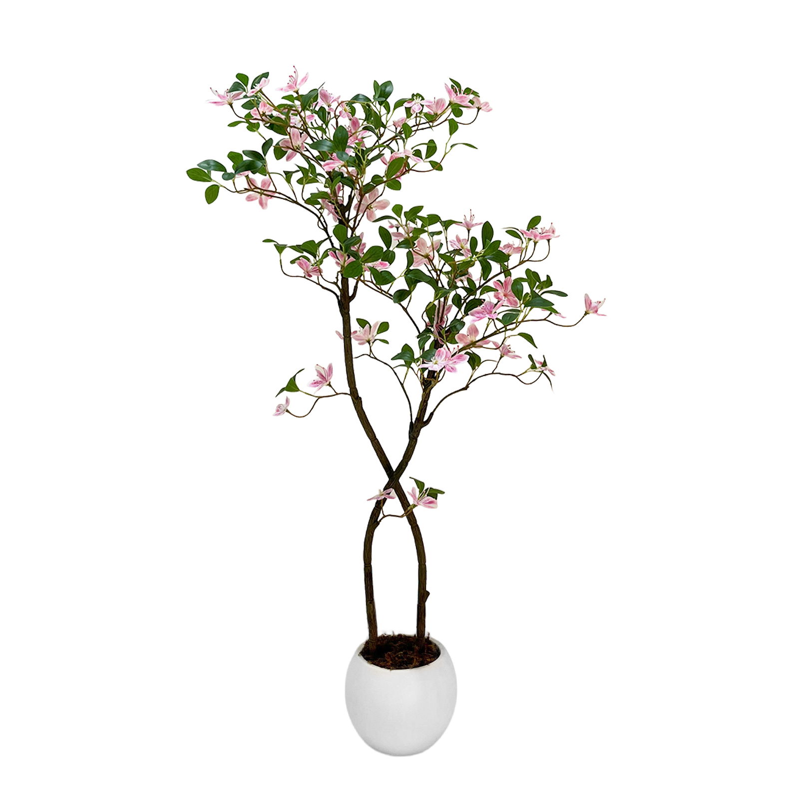 Ficus Lyrata Tree - Artificial Jasmine Plant, Tall Faux Jasmine